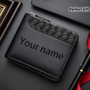 Monogram Zip Wallet