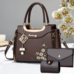 Embroidered Bag Trio